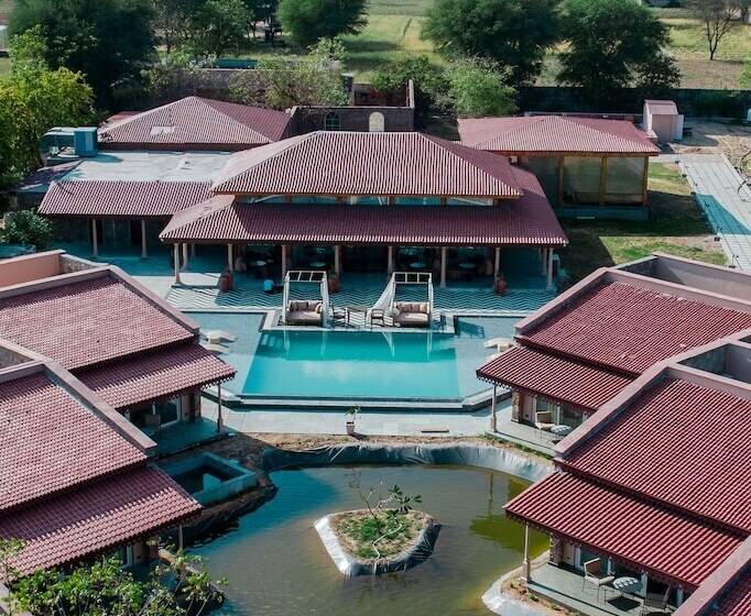 בית מלון כפרי Brij Bageecha Jaipur   Private Villas With Plunge Pools
