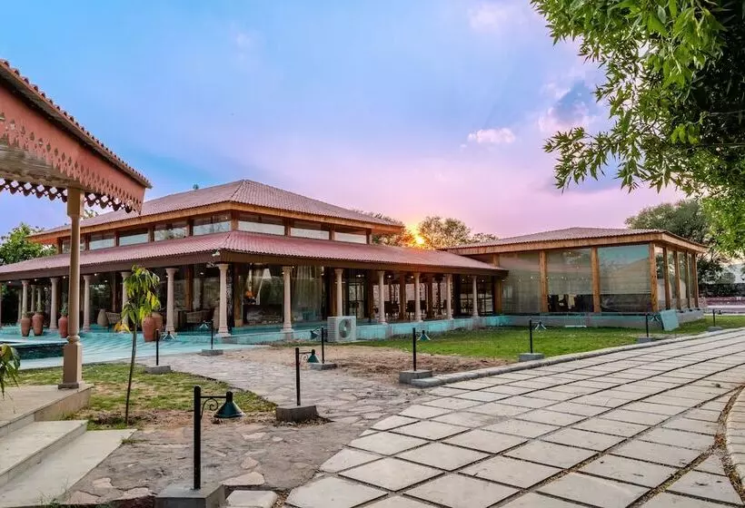 ホテル Brij Bageecha Jaipur   Private Villas With Plunge Pools