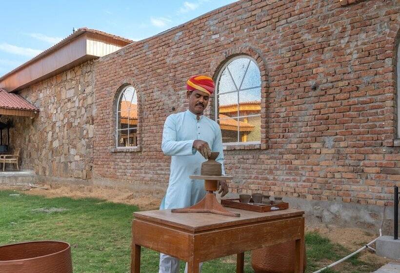 בית מלון כפרי Brij Bageecha Jaipur   Private Villas With Plunge Pools