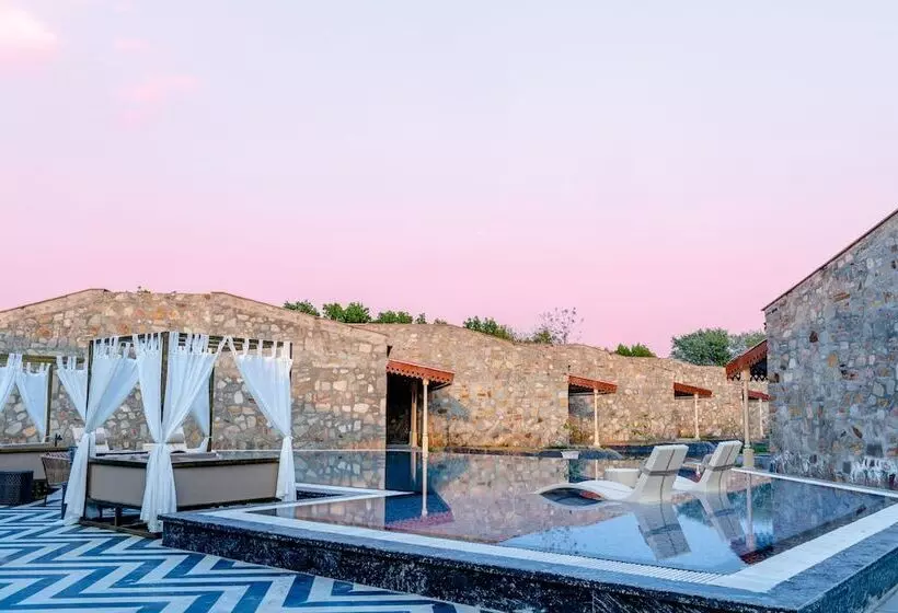 ホテル Brij Bageecha Jaipur   Private Villas With Plunge Pools