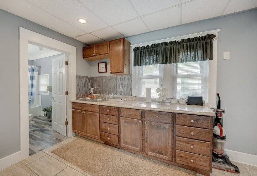 Centrally Located Albion Home With Screened Porch!