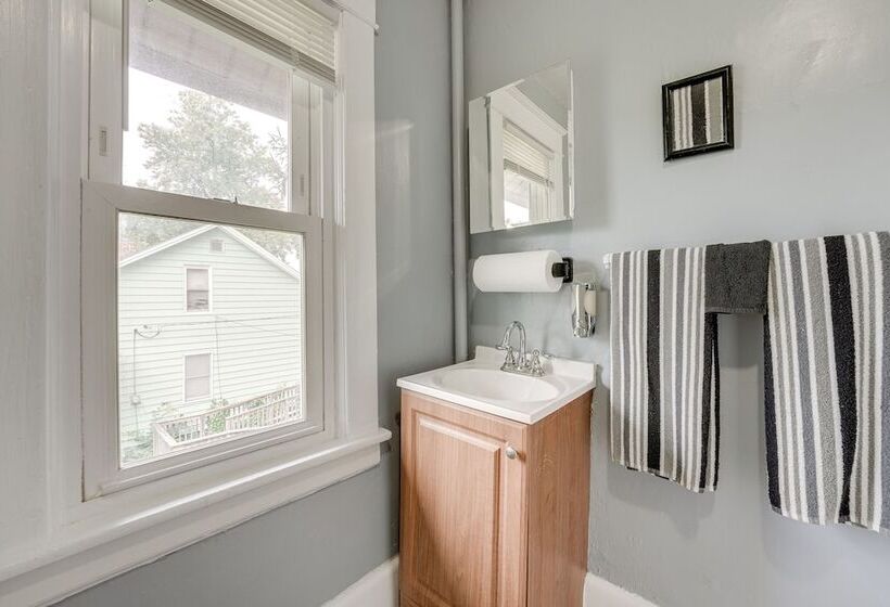 Centrally Located Albion Home With Screened Porch!