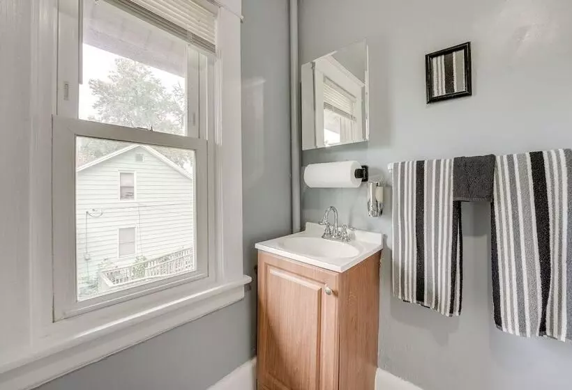 Centrally Located Albion Home With Screened Porch!