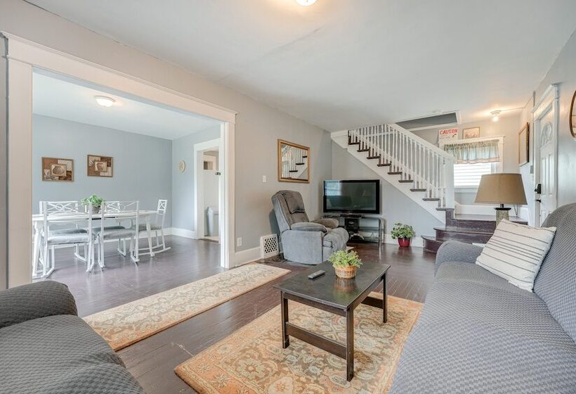 Centrally Located Albion Home With Screened Porch!