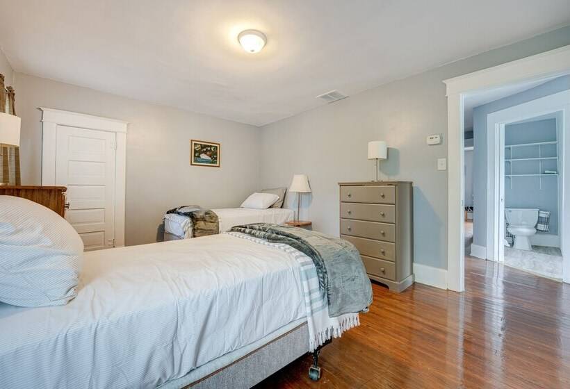 Centrally Located Albion Home With Screened Porch!