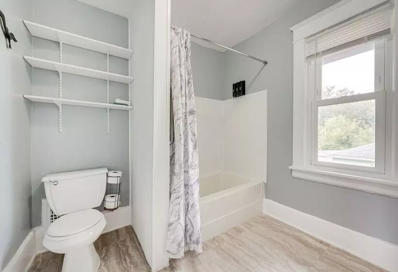 Centrally Located Albion Home With Screened Porch!