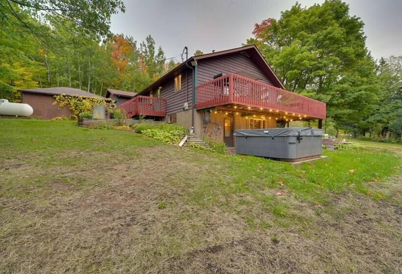 Hermantown Home W/ Decks, Grill & Hot Tub!