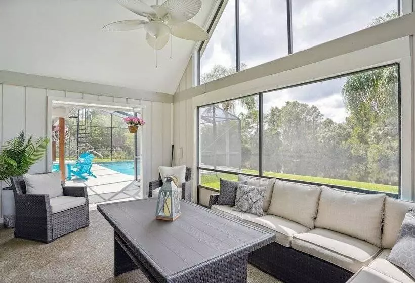 Luxurious Florida Home W/ Pool & Canal Access