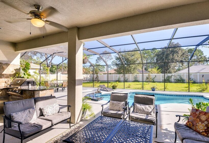 Palm Coast Paradise: Pool, Spa & Outdoor Kitchen