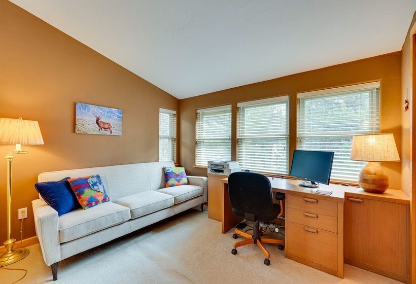 Rustic Ward Retreat W/ Deck + Mountain Views!