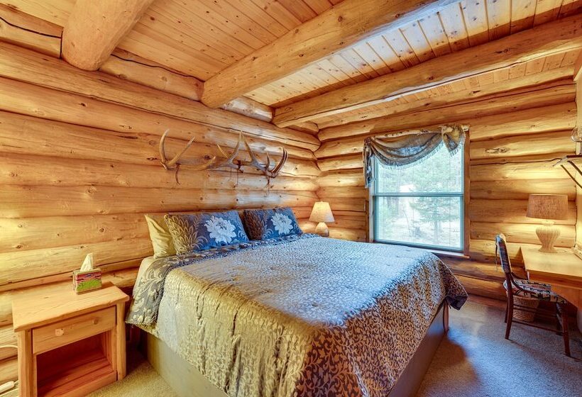 Rustic Ward Retreat W/ Deck + Mountain Views!