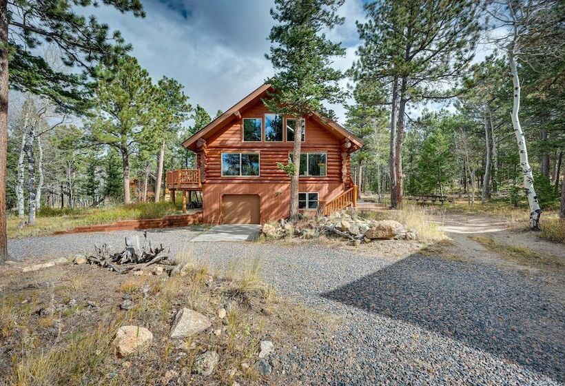 Rustic Ward Retreat W/ Deck + Mountain Views!