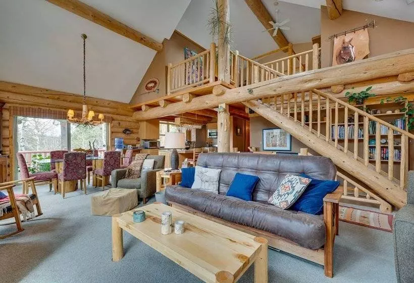Rustic Ward Retreat W/ Deck + Mountain Views!