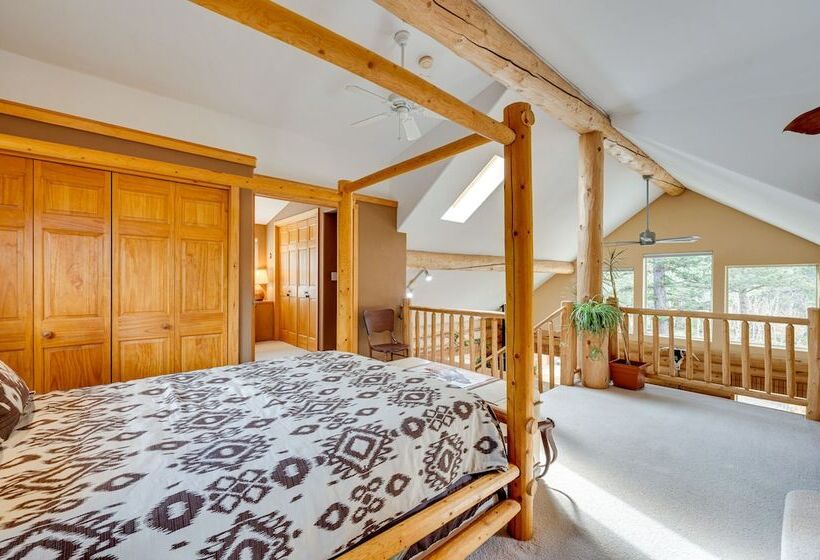 Rustic Ward Retreat W/ Deck + Mountain Views!