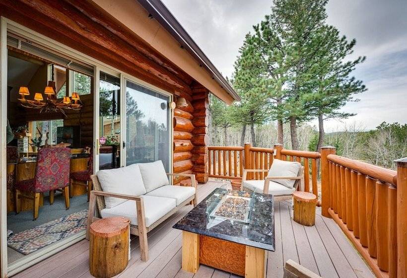 Rustic Ward Retreat W/ Deck + Mountain Views!