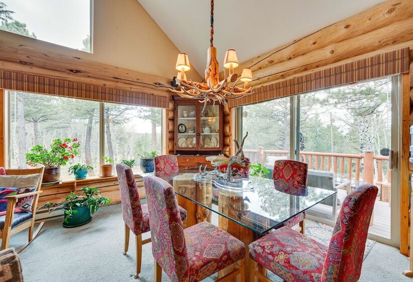 Rustic Ward Retreat W/ Deck + Mountain Views!