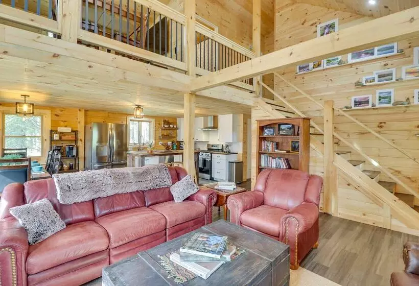 Secluded Cabin W/ Mtn Views ~ 33 Mi To Bigfork!