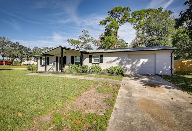 St Augustine Home W/ Fire Pit & Amenity Access!