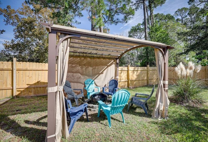 St Augustine Home W/ Fire Pit & Amenity Access!