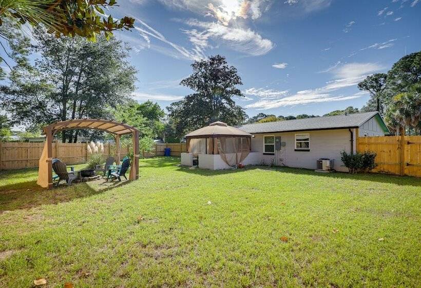 St Augustine Home W/ Fire Pit & Amenity Access!