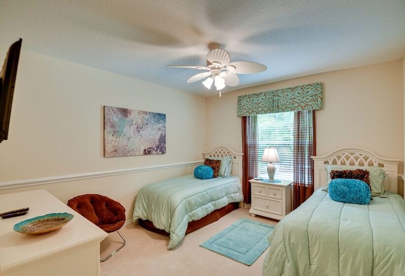 Breezy Palm Coast Golf Retreat W/ Pool + Lanai!