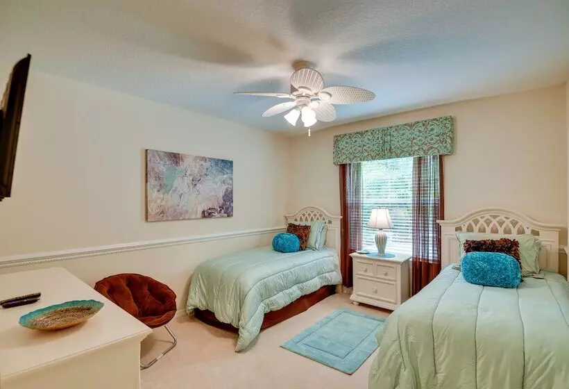 Breezy Palm Coast Golf Retreat W/ Pool + Lanai!