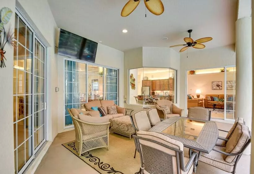 Breezy Palm Coast Golf Retreat W/ Pool + Lanai!