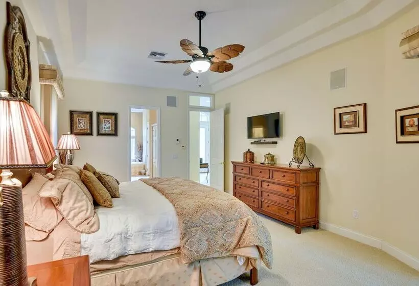 Breezy Palm Coast Golf Retreat W/ Pool + Lanai!