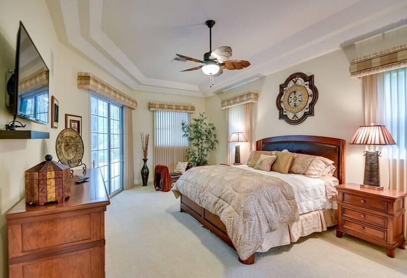 Breezy Palm Coast Golf Retreat W/ Pool + Lanai!