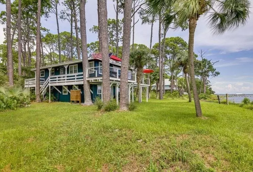 Carrabelle Retreat W/ Boat Dock + Views Of Gulf!