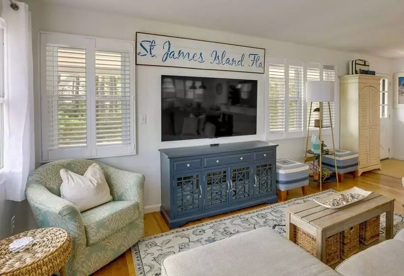 Carrabelle Retreat W/ Boat Dock + Views Of Gulf!