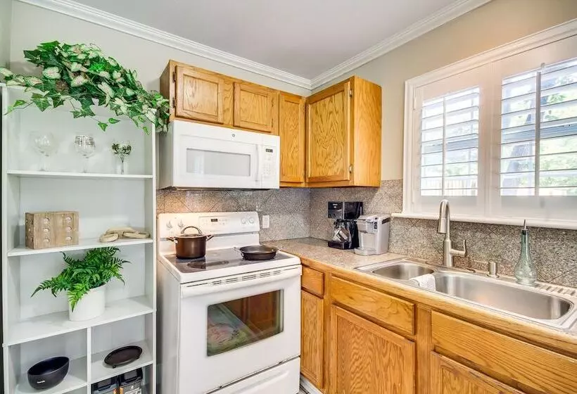 Waveland Retreat W/ Yard: Walkable Location