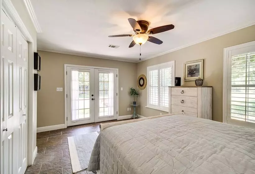 Waveland Retreat W/ Yard: Walkable Location