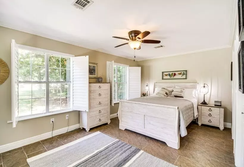 Waveland Retreat W/ Yard: Walkable Location