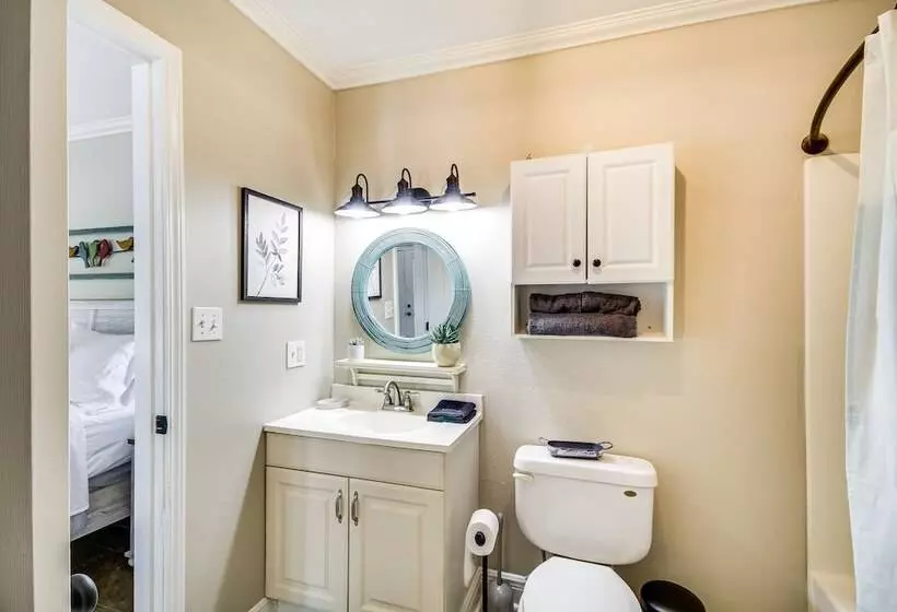 Waveland Retreat W/ Yard: Walkable Location