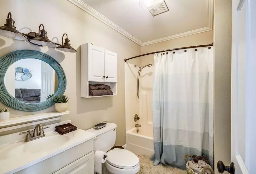 Waveland Retreat W/ Yard: Walkable Location