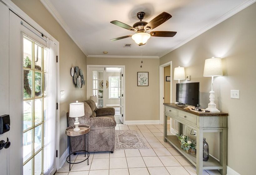 Waveland Retreat W/ Yard: Walkable Location