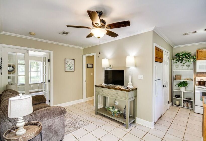 Waveland Retreat W/ Yard: Walkable Location