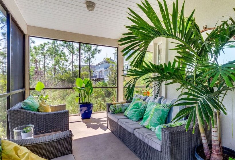 Luxe Gulf Breeze Home W/ Patios 4 Mi To Beaches!