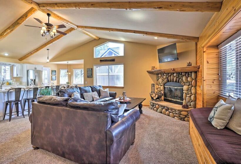 Pet Friendly Big Bear Cabin ~ 6 Mi To Ski Resorts!
