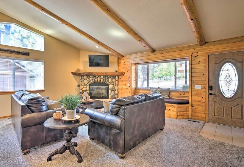 Pet Friendly Big Bear Cabin ~ 6 Mi To Ski Resorts!