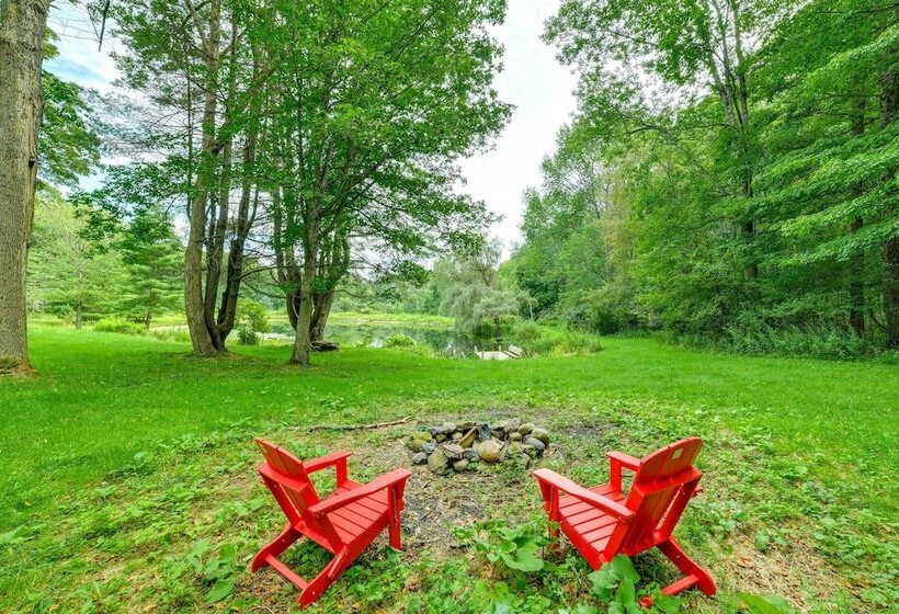 Secluded Upstate Ny Forest Cottage On 33 Acres!