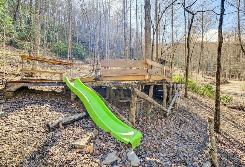 Smoky Mountain Cabin W/ Camping Area + Fire Pit!