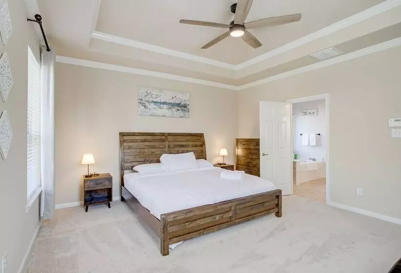 4 Mi To Six Flags: Spring Vacation Home