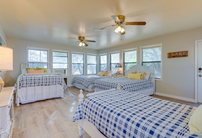 Deck + Cliffside Belton Lake Views: Temple Retreat