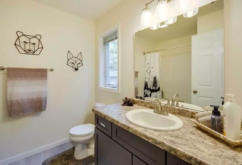 Waterfront Webster Cabin W/ Dock On Warner Lake!