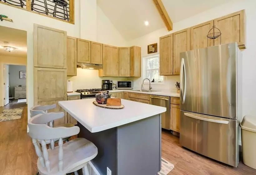 Waterfront Webster Cabin W/ Dock On Warner Lake!