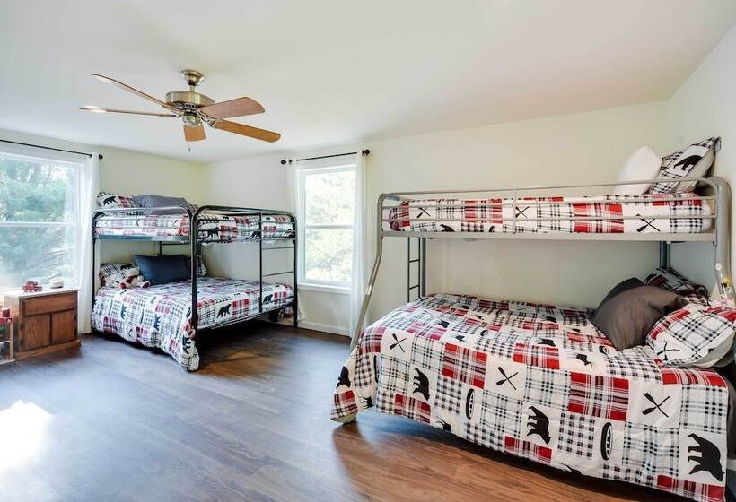 Waterfront Webster Cabin W/ Dock On Warner Lake!