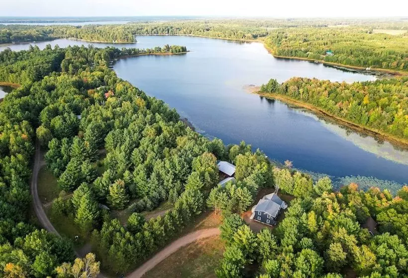 Waterfront Webster Cabin W/ Dock On Warner Lake!