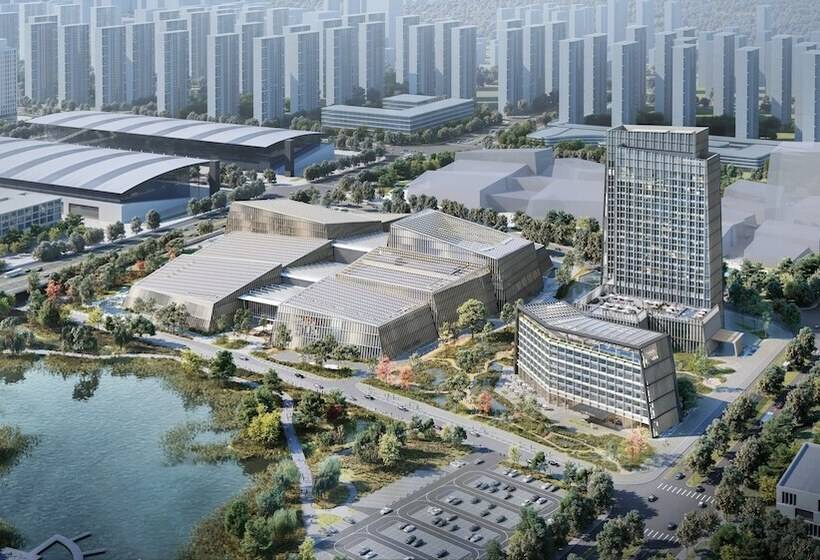 호텔 Intercontinental Wuxi Taihu New City
